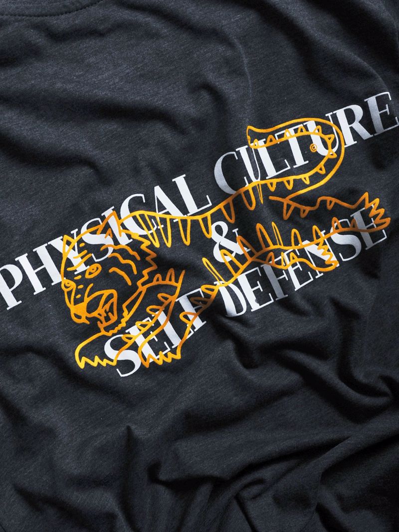 MANTO wildcat t-shirt -black